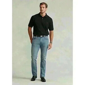 NEW! Polo Ralph Lauren Men's 42X30 Hampton Relaxed Straight Jean